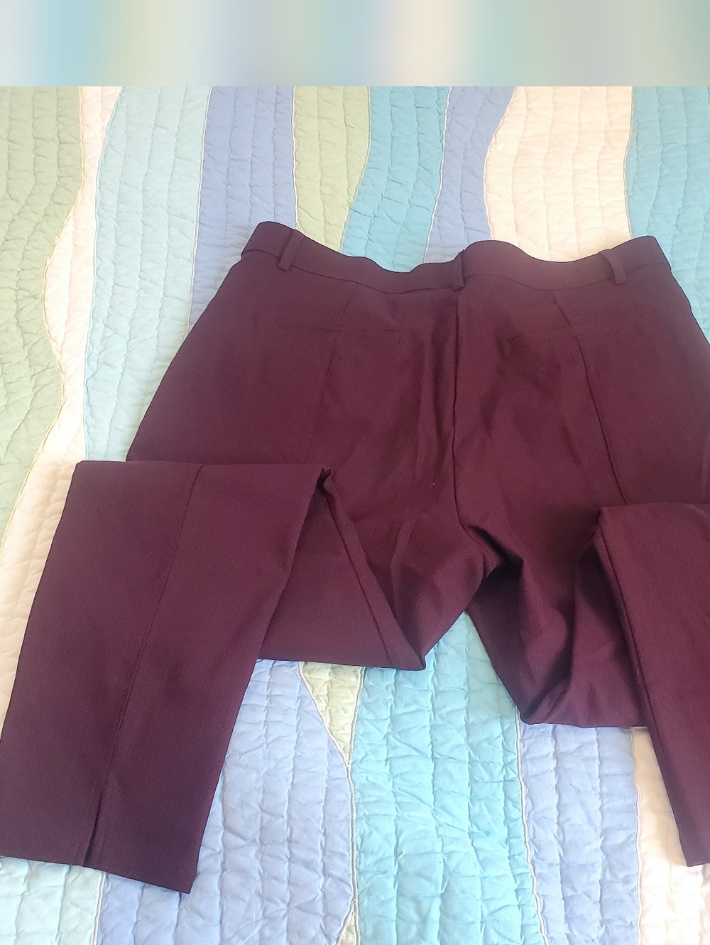 Mario Serrani Rich Burgundy Dress Pants NWOT, size XL